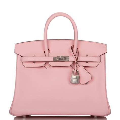 hermes birkin 25 rose sakura price|Hermes rose sakura handbags.